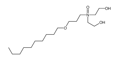 3-decoxy-N,N-bis(2-hydroxyethyl)propan-1-amine oxide Structure