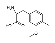 D-Phenylalanine, 3-methoxy-4-methyl- (9CI) Structure