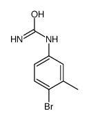 (4-bromo-3-methylphenyl)urea结构式