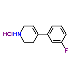 4-(3-fluorophenyl)-1,2,3,6-tetrahydropyridine hydrochloride picture