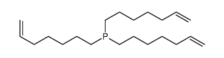 tris(hept-6-enyl)phosphane Structure