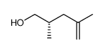 (S)-(-)-2,4-dimethylpent-4-en-1-ol Structure