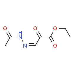 Propanoic acid,3-(acetylhydrazono)-2-oxo-,ethyl ester (9CI) structure