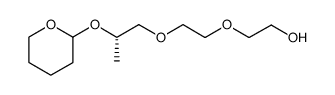 (S)-2-(Tetrahydro-2'-pyranoxy)-4,7-dioxa-9-nonanol结构式