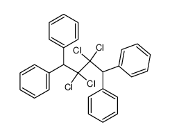 2,2,3,3-tetrachloro-1,1,4,4-tetraphenyl-butane Structure