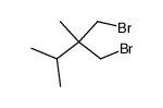 2,2-bis-bromomethyl-3-methyl-butane结构式