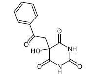 5-hydroxy-5-phenacyl-barbituric acid结构式