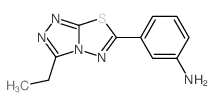 3-(3-ethyl[1,2,4]triazolo[3,4-b][1,3,4]thiadiazol-6-yl)phenylamine picture