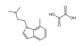 N,N-dimethyl-2-(7-methylindol-1-yl)ethanamine,oxalic acid结构式