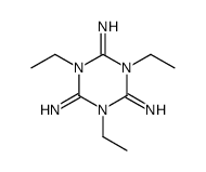 triethyl-[1,3,5]-triazinetrione triimine Structure