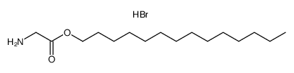 tetradecyl glycinate hydrobromide结构式
