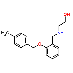 2-({2-[(4-Methylbenzyl)oxy]benzyl}amino)ethanol结构式