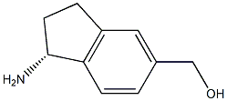 (R)-(1-amino-2,3-dihydro-1H-inden-5-yl)methanol Structure