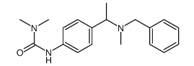 3-[4-[1-[benzyl(methyl)amino]ethyl]phenyl]-1,1-dimethylurea Structure