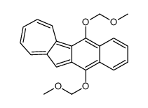 Naphth[2,3-a]azulene, 5,12-bis(methoxymethoxy) Structure