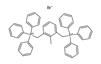 dibromure de 2,6-bis(triphenylphosphoniomethyl)toluene Structure