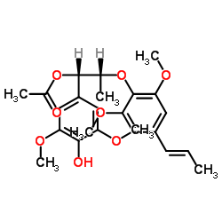 7-O-Acetyl-4-O-demethylpolysyphorin structure
