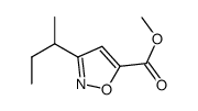 methyl 3-sec-butylisoxazole-5-carboxylate结构式