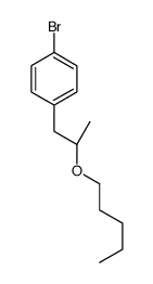 1-bromo-4-[(2S)-2-pentoxypropyl]benzene结构式