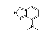 N,N,2-trimethylindazol-7-amine Structure