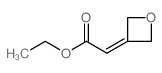氧杂环丁烷-3-亚甲基乙酸乙酯结构式