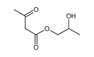3-氧代-丁酸-2-羟丙基酯结构式