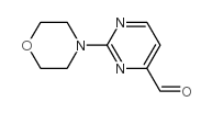 2-吗啉基-4-基-嘧啶-4-甲醛结构式