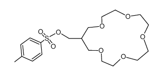 3-((tosyloxy)methyl)-16-crown-5 Structure