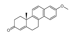 2-Methoxy-8-oxo-10a-methyl-5,6,8,9,10,10a-hexahydro-chrysen Structure