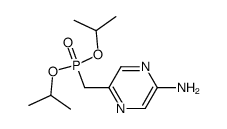 diisopropyl (5-aminopyrazin-2-yl)methylphosphonate Structure