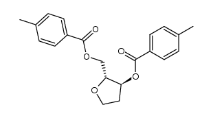 di-O-toluoyl-1,2-dideoxy-D-ribose Structure