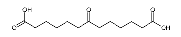 7-Oxotridecanedioic acid structure