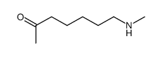 2-Heptanone, 7-(methylamino)- (6CI,9CI) structure