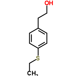 4-ETHYLTHIOPHENETHYL ALCOHOL Structure