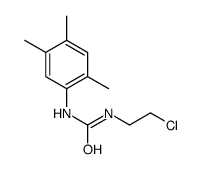 1-(2-chloroethyl)-3-(2,4,5-trimethylphenyl)urea结构式