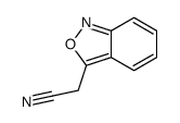 2,1-Benzisoxazole-3-acetonitrile(9CI)结构式