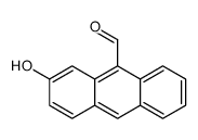 2-hydroxyanthracene-9-carbaldehyde结构式