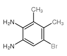 5-溴-3,4-二甲基苯-1,2-二胺结构式