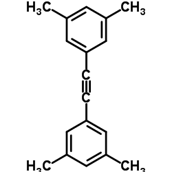 1,2-Bis(3,5-dimethylphenyl)ethyne Structure