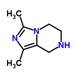 IMidazo[1,5-a]pyrazine, 5,6,7,8-tetrahydro-1,3-dimethyl-结构式