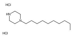 1-decylpiperazine,dihydrochloride结构式