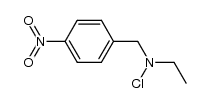 N-chloro-N-(4-nitrobenzyl)ethanamine结构式