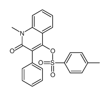 (1-methyl-2-oxo-3-phenylquinolin-4-yl) 4-methylbenzenesulfonate Structure