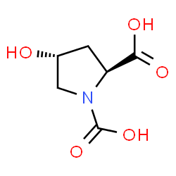 1,2-Pyrrolidinedicarboxylicacid,4-hydroxy-,(2S-trans)-(9CI) picture