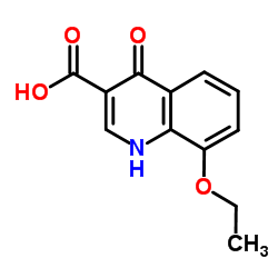 8-ETHOXY-4-OXO-1,4-DIHYDRO-QUINOLINE-3-CARBOXYLIC ACID Structure