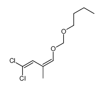 4-(butoxymethoxy)-1,1-dichloro-3-methylbuta-1,3-diene结构式