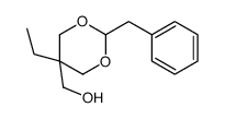 (2-benzyl-5-ethyl-1,3-dioxan-5-yl)methanol结构式