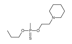 methyl-(2-piperidin-1-ylethoxy)-propoxy-sulfanylidene-λ5-phosphane Structure