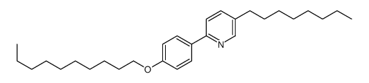 2-(4-decoxyphenyl)-5-octylpyridine结构式