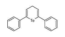 2,6-diphenyl-4H-telluropyran Structure